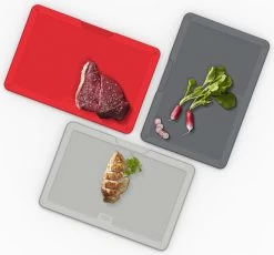 Joseph Joseph JosephJoseph - Snijplank - In Houder - Set Van 3 Stuks - Grijs -Keukenbarbecue 1200x1116 4
