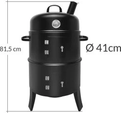 Merkloos Monzana Barbecue-ROKER-Grill-Oven 20 Merkloos Monzana Barbecue-ROKER-Grill-Oven -Keukenbarbecue 1200x1120 1