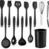 Vivid Green 13-delige Siliconen Keukengerei Set Met Houder - Kookgerei Set - Keuken Gerei - Hittebestendig / BPA - Zwart 2 Vivid Green 13-delige Siliconen Keukengerei Set Met Houder - Kookgerei Set - Keuken Gerei - Hittebestendig / BPA - Zwart -Keukenbarbecue 1200x1126 3