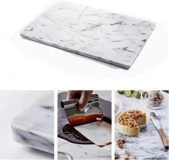Marmeren Snijplank Wit Handgemaakt Italiaans Marmer 40x30x1cm – Tapasplank Marble Cuttingboard Kaasplank - Serveerplank - LuxuryQuarry® -Keukenbarbecue 1200x1138 1