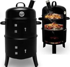 Merkloos Monzana Barbecue-ROKER-Grill-Oven 33 Merkloos Monzana Barbecue-ROKER-Grill-Oven -Keukenbarbecue 1200x1149 1