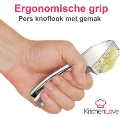 KitchenLove Knoflookpers - Knoflookpers/Gemberpers - Vaatwasser Bestendig -Keukenbarbecue 1200x1155 4