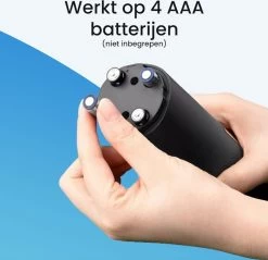 Goga Elektrische Pepermolen En Zoutmolen – Pepermolen – Zoutmolen – Verstelbaar – Zwart – Elektrisch – Kruidenmolen - Automatisch -Set Van 2 -Keukenbarbecue 1200x1160 4