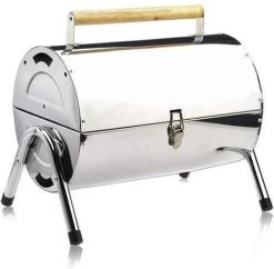 BBQ Collection Houtskoolbarbecue - Cilinder - Chroom -Keukenbarbecue 1200x1174 4