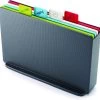 Joseph Joseph Index Snijplankenset - Incl. Houder - 30 X 20 Cm - 4 Stuks - Graphite -Keukenbarbecue 1200x1174 8