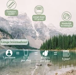 Waterfilter Survival Steddy Pro - Zuiver Gratis Drinkwater - Waterfles Waterzuivering - Waterfilter Kraan - Outdoor - FILTER 4000 LITER! 13 Waterfilter Survival Steddy Pro - Zuiver Gratis Drinkwater - Waterfles Waterzuivering - Waterfilter Kraan - Outdoor - FILTER 4000 LITER! -Keukenbarbecue 1200x1175