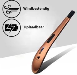 Oplaadbare Lange Elektrische Aansteker - Rose Goud - Duurzame Plasma Aansteker - Inclusief Cadeauverpakking - BBQ - Kaarsen -Keukenbarbecue 1200x1177 1