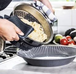 OMID HOME Vergiet - Vouwbaar - Inklapbaar - Grijs / RVS / En Te Gebruiken Als Stoominzet / Pastakoker Met Vergiet / Stoom Vergiet -Keukenbarbecue 1200x1177 8