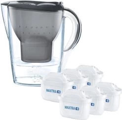 BRITA - Waterfilterkan Marella Cool - Grafiet - 2,4L + 6 MAXTRA+ Waterfilterpatronen -Keukenbarbecue 1200x1181