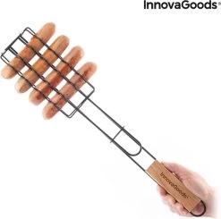 Innovagoods BARBECUEGRIL VOOR WORSTJES SOSKET - Bbq Accesoires - Bbq Accesoires Rooster -Keukenbarbecue 1200x1188 1