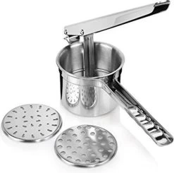 Haushalt 14073 - Aardappelpers - Puree - RVS - 3 Losse Schijven -Keukenbarbecue 1200x1191 13