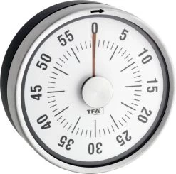 TFA Dostmann Puck Kookwekker - Antraciet -Keukenbarbecue 1200x1192 10