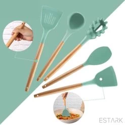 ESTARK® Keukengerei Set - Keukengerei Houder - Keukengerei Set Met Houder - 12 Delig - Antraciet Zwart - Houten Steel - Siliconen - Kerstcadeau - Pastalepel - Spatel Voor Beslag - Open Spatel - Grote Lepel - Open Lepel - Soeplepel - Keuken Spatels 12 29 ESTARK® Keukengerei Set - Keukengerei Houder - Keukengerei Set Met Houder - 12 Delig - Antraciet Zwart - Houten Steel - Siliconen - Kerstcadeau - Pastalepel - Spatel Voor Beslag - Open Spatel - Grote Lepel - Open Lepel - Soeplepel - Keuken Spatels 12 -Keukenbarbecue 1200x1193 3