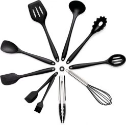Keukengerei Set 10 Delig - Hittebestendig / BPA Vrij / Siliconen - Kookgerei -Keukenbarbecue 1200x1194 6