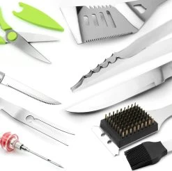 Saveur Royal® 35-delige Barbecue Gereedschapset In Roestvrij Staal - BBQ Grill Set Met Draagtas - Barbecuegerei-sets - Barbecue Accessoires Gereedschap - 35-delig 23 Saveur Royal® 35-delige Barbecue Gereedschapset In Roestvrij Staal - BBQ Grill Set Met Draagtas - Barbecuegerei-sets - Barbecue Accessoires Gereedschap - 35-delig -Keukenbarbecue 1200x1195 1