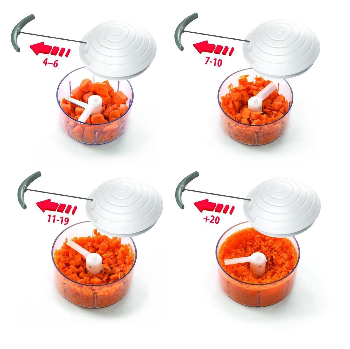 Tomado Metaltex - Rotomac Revolutionaire Groentehakker 14 Tomado Metaltex - Rotomac Revolutionaire Groentehakker - Afbeelding 12