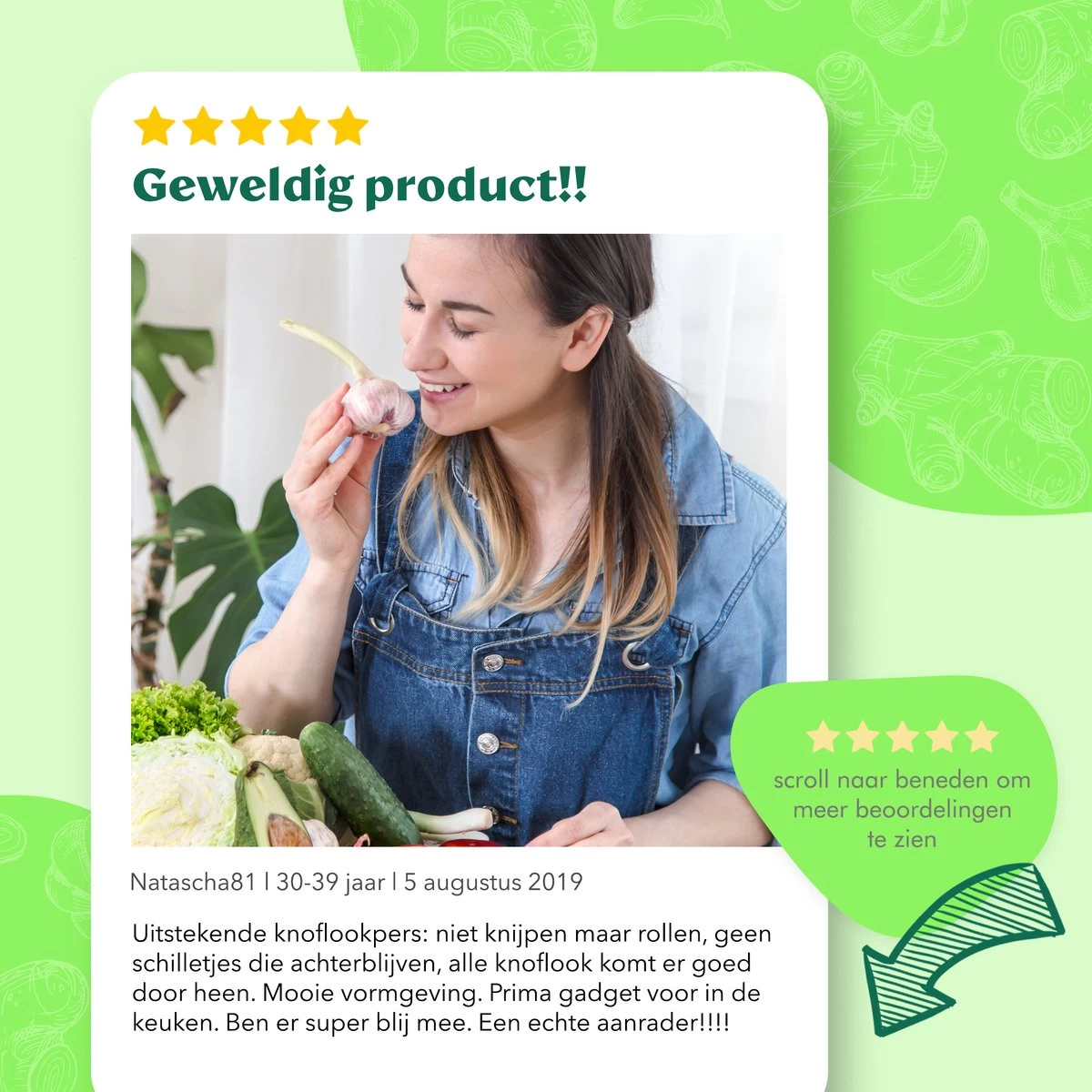 Mister Mill Knoflookpers Gemberrasp Set - Lookpers - Knoflook Pers - Gemberpers - Knoflooksnijder - Knoflookpeller - Garlic Press 10 Mister Mill Knoflookpers Gemberrasp Set - Lookpers - Knoflook Pers - Gemberpers - Knoflooksnijder - Knoflookpeller - Garlic Press - Afbeelding 8