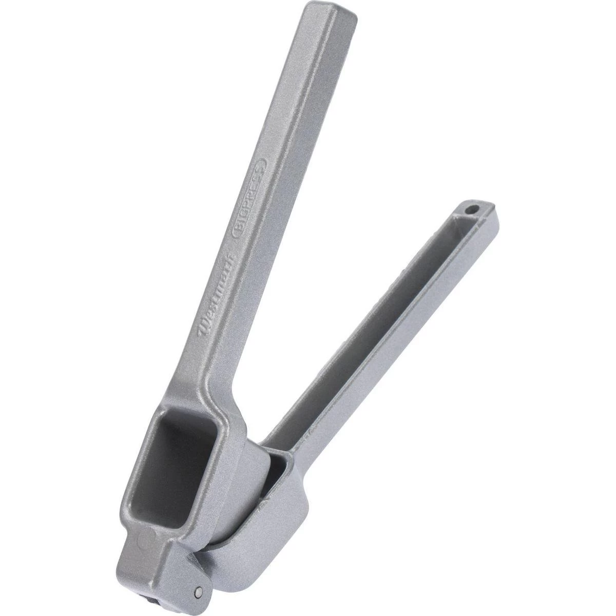 Westmark Biopress Knoflookpers 15,2 X 2,5 X 3,1 Cm - Aluminium - RVS 4 Westmark Biopress Knoflookpers 15,2 X 2,5 X 3,1 Cm - Aluminium - RVS - Afbeelding 2