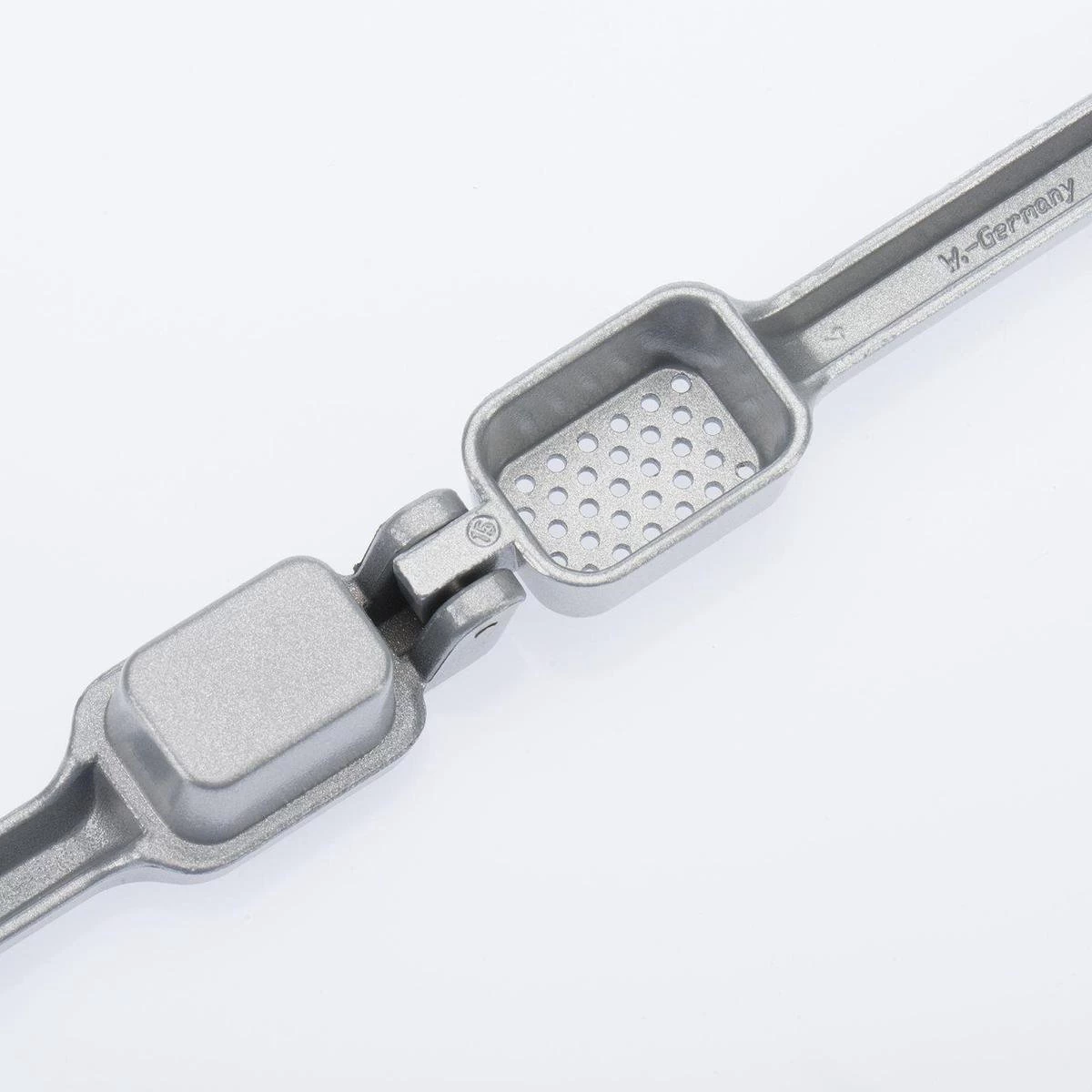 Westmark Biopress Knoflookpers 15,2 X 2,5 X 3,1 Cm - Aluminium - RVS 7 Westmark Biopress Knoflookpers 15,2 X 2,5 X 3,1 Cm - Aluminium - RVS - Afbeelding 5