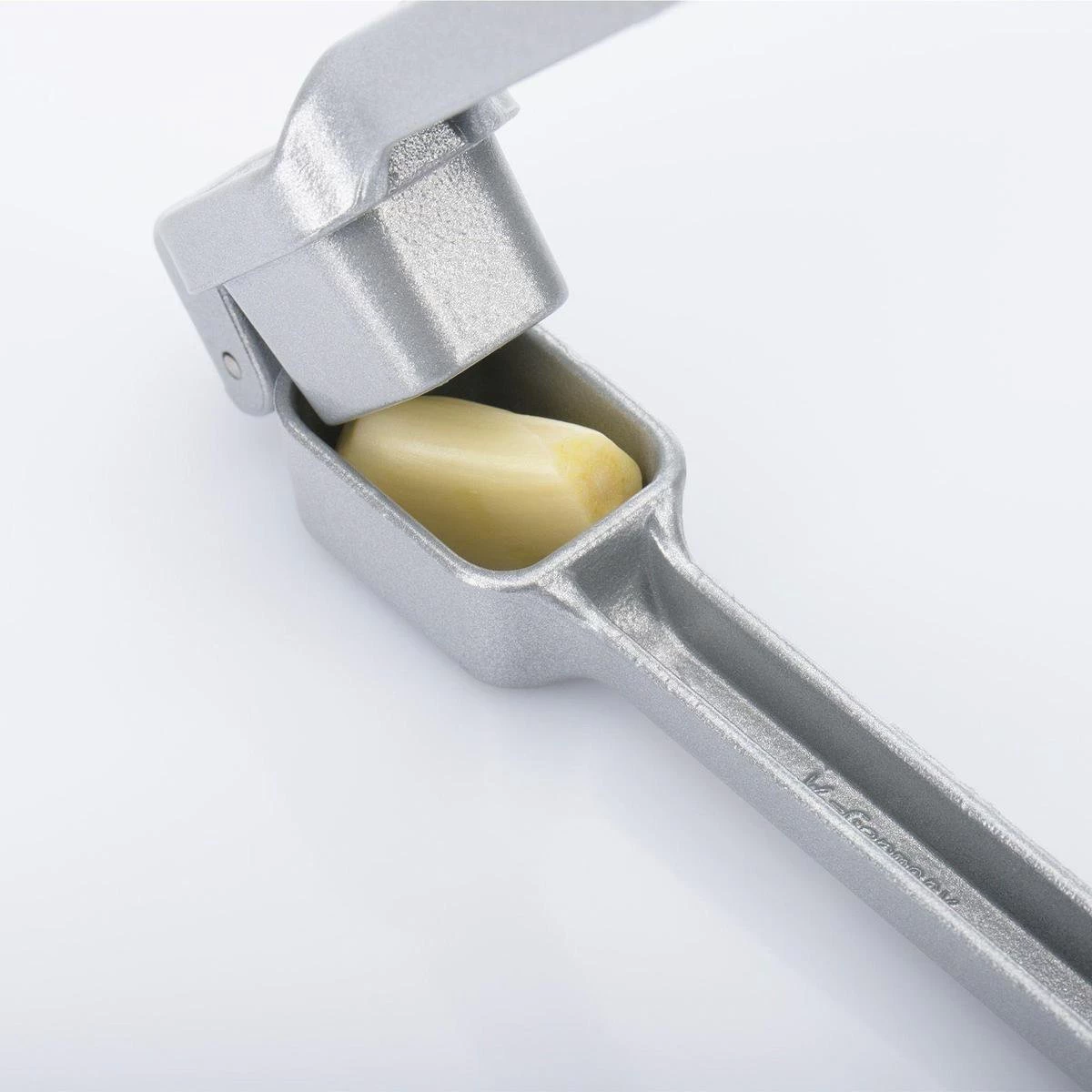 Westmark Biopress Knoflookpers 15,2 X 2,5 X 3,1 Cm - Aluminium - RVS 8 Westmark Biopress Knoflookpers 15,2 X 2,5 X 3,1 Cm - Aluminium - RVS - Afbeelding 6