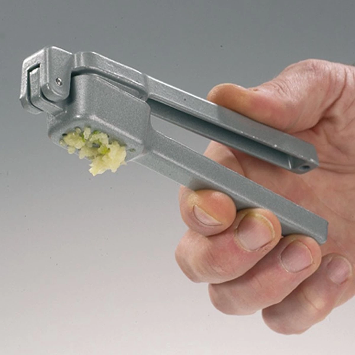 Westmark Biopress Knoflookpers 15,2 X 2,5 X 3,1 Cm - Aluminium - RVS 14 Westmark Biopress Knoflookpers 15,2 X 2,5 X 3,1 Cm - Aluminium - RVS - Afbeelding 12