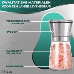 Peper En Zoutmolen Set - RVS Zout En Peperstel - Zoutvaatje En Pepermolen - 2 In 1 12 Peper En Zoutmolen Set - RVS Zout En Peperstel - Zoutvaatje En Pepermolen - 2 In 1 -Keukenbarbecue 1200x1200 1085