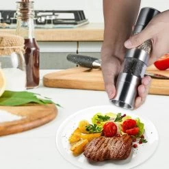 Merkloos Peper- En Zoutmolen- 2 In 1 - RVS - 22 X 5,2 Cm 13 Merkloos Peper- En Zoutmolen- 2 In 1 - RVS - 22 X 5,2 Cm -Keukenbarbecue 1200x1200 1090