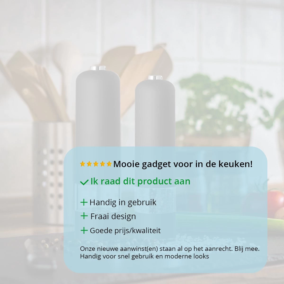 PROKING Elektrische Pepermolen En Zoutmolen – Pepermolen – Zoutmolen – Verstelbaar – Zwart – Elektrisch – Set Van 2 7 PROKING Elektrische Pepermolen En Zoutmolen – Pepermolen – Zoutmolen – Verstelbaar – Zwart – Elektrisch – Set Van 2 - Afbeelding 5