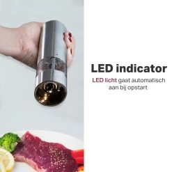 Vivid Green Elektrische Peper En Zoutmolen Set - Zoutstellen - Zoutmolen - Kruidenmolen - Zout En Pepermolen Set - Incl. Houder - RVS 16 Vivid Green Elektrische Peper En Zoutmolen Set - Zoutstellen - Zoutmolen - Kruidenmolen - Zout En Pepermolen Set - Incl. Houder - RVS -Keukenbarbecue 1200x1200 1118