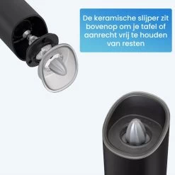 Goga Elektrische Pepermolen En Zoutmolen – Pepermolen – Zoutmolen – Verstelbaar – Zwart – Elektrisch – Kruidenmolen - Automatisch -Set Van 2 -Keukenbarbecue 1200x1200 1146