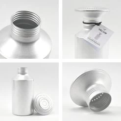 Veluw Zoutstrooier Aluminium - Professionele Zoutstrooier Horeca - Met Schroefdop - Ø8x(H)19,5cm -Keukenbarbecue 1200x1200 1155