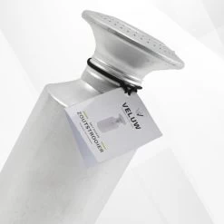 Veluw Zoutstrooier Aluminium - Professionele Zoutstrooier Horeca - Met Schroefdop - Ø8x(H)19,5cm -Keukenbarbecue 1200x1200 1156