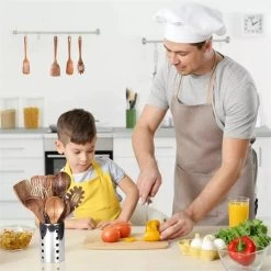 SensaHome - Luxe Teakhouten Keukengerei Set 10-delig - Hout -Keukenbarbecue 1200x1200 1213