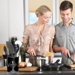 Keukengerei Set 11 Delig - Hittebestendig / BPA Vrij / Siliconen - Kookgerei Met Houder 24 Keukengerei Set 11 Delig - Hittebestendig / BPA Vrij / Siliconen - Kookgerei Met Houder -Keukenbarbecue 1200x1200 1285