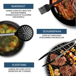 Keukengerei Set Met Houder 14 Delig - Hittebestendig / BPA Vrij / Siliconen - Keuken Gerei - Keukenset 21 Keukengerei Set Met Houder 14 Delig - Hittebestendig / BPA Vrij / Siliconen - Keuken Gerei - Keukenset -Keukenbarbecue 1200x1200 1305