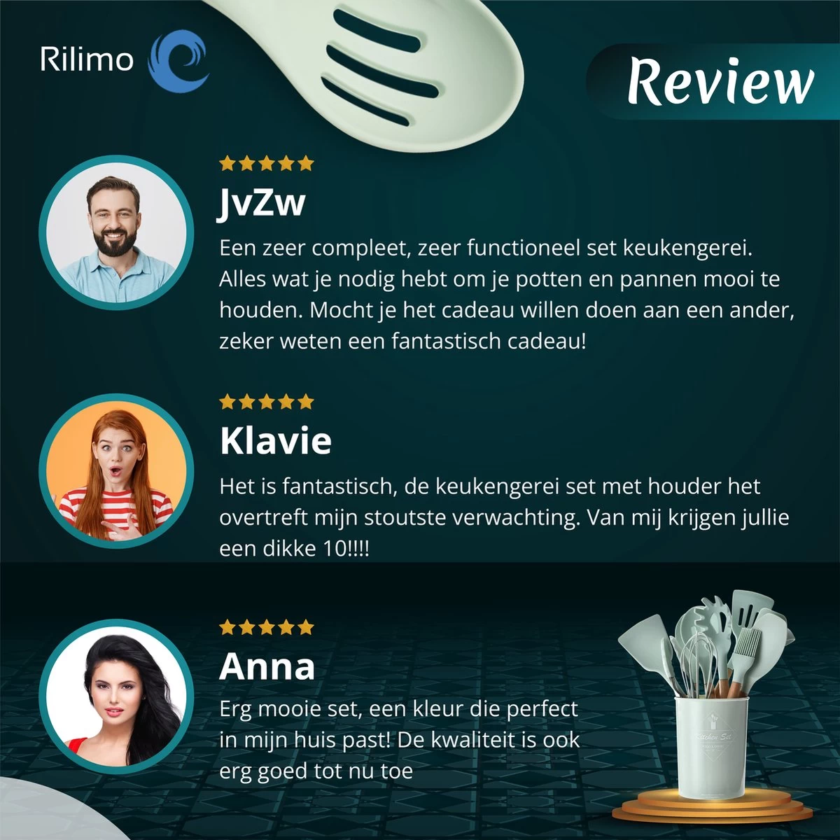 Keukengerei Set Met Houder - Kookgerei Set Spatel Pot - Keukengerei Keukenset - 12 Delig Mint Groen 11 Keukengerei Set Met Houder - Kookgerei Set Spatel Pot - Keukengerei Keukenset - 12 Delig Mint Groen - Afbeelding 9