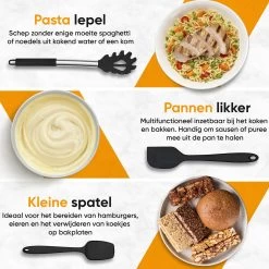 Strex Keukengerei Set Met Houder 43 Delig - Hittebestendig / BPA Vrij / Siliconen - Keuken Gerei -Keukenbarbecue 1200x1200 1331
