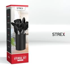 Strex Keukengerei Set Met Houder 43 Delig - Hittebestendig / BPA Vrij / Siliconen - Keuken Gerei -Keukenbarbecue 1200x1200 1336