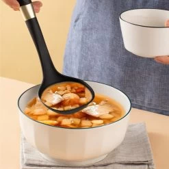 Levabe Zwart Gouden Keukengerei Set Met Houder 7 Delig - Hittebestendig - BPA Vrij - Koken - Nylon - Stainnless Steel - Keuken Gerei -Keukenbarbecue 1200x1200 1361