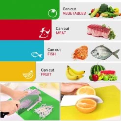 Olivivi - Snijplank Kunststof - Snijplankenset - Snijplanken - Cutting Board - Flexibel - Set 4 Stuks 18 Olivivi - Snijplank Kunststof - Snijplankenset - Snijplanken - Cutting Board - Flexibel - Set 4 Stuks -Keukenbarbecue 1200x1200 1438