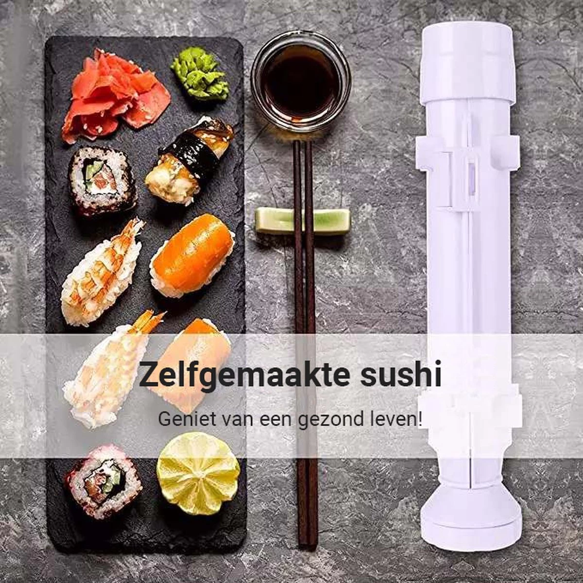 Sushi Maker - Bazooka - Sushi Kit - DIY 9 Sushi Maker - Bazooka - Sushi Kit - DIY - Afbeelding 7