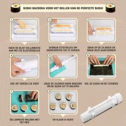 First Rate 16-Delige Sushi Set – XXL Sushi Set Met Bazooka – Snel En Makkelijk Sushi Maken – Sushi Maker – Sushi Kit – Sushi Set – Sushi Maker Set – Sushi Maker Bazooka – Sushi Roller – Sushi Rol Maker – XXL Sushi Set – Inclusief E-Book – Duurzaam 13 First Rate 16-Delige Sushi Set – XXL Sushi Set Met Bazooka – Snel En Makkelijk Sushi Maken – Sushi Maker – Sushi Kit – Sushi Set – Sushi Maker Set – Sushi Maker Bazooka – Sushi Roller – Sushi Rol Maker – XXL Sushi Set – Inclusief E-Book – Duurzaam -Keukenbarbecue 1200x1200 1462