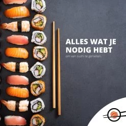 XXL Sushi Set - Sushi Maken- Sushi Maker - Milieuvriendelijk - Sushi Bazooka Kit - Inclusief Online Sushi Kookboek En Avocado Snijder - Wit -Keukenbarbecue 1200x1200 1484