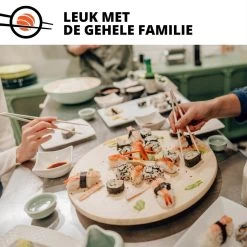 XXL Sushi Set - Sushi Maken- Sushi Maker - Milieuvriendelijk - Sushi Bazooka Kit - Inclusief Online Sushi Kookboek En Avocado Snijder - Wit -Keukenbarbecue 1200x1200 1485