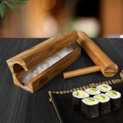 MikaMax Sushi Maker - Sushi Set - Sushi Bazooka - Sushi Machine - Bamboe -Keukenbarbecue 1200x1200 1488