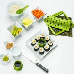 YUGN Sushi Set Sushi Kit Sushi Maker - 7 Delig Met Sushi Mat - Sushi Maken Met Heerlijke Sushi Recepten - Cadeau Tip 22 YUGN Sushi Set Sushi Kit Sushi Maker - 7 Delig Met Sushi Mat - Sushi Maken Met Heerlijke Sushi Recepten - Cadeau Tip -Keukenbarbecue 1200x1200 1494