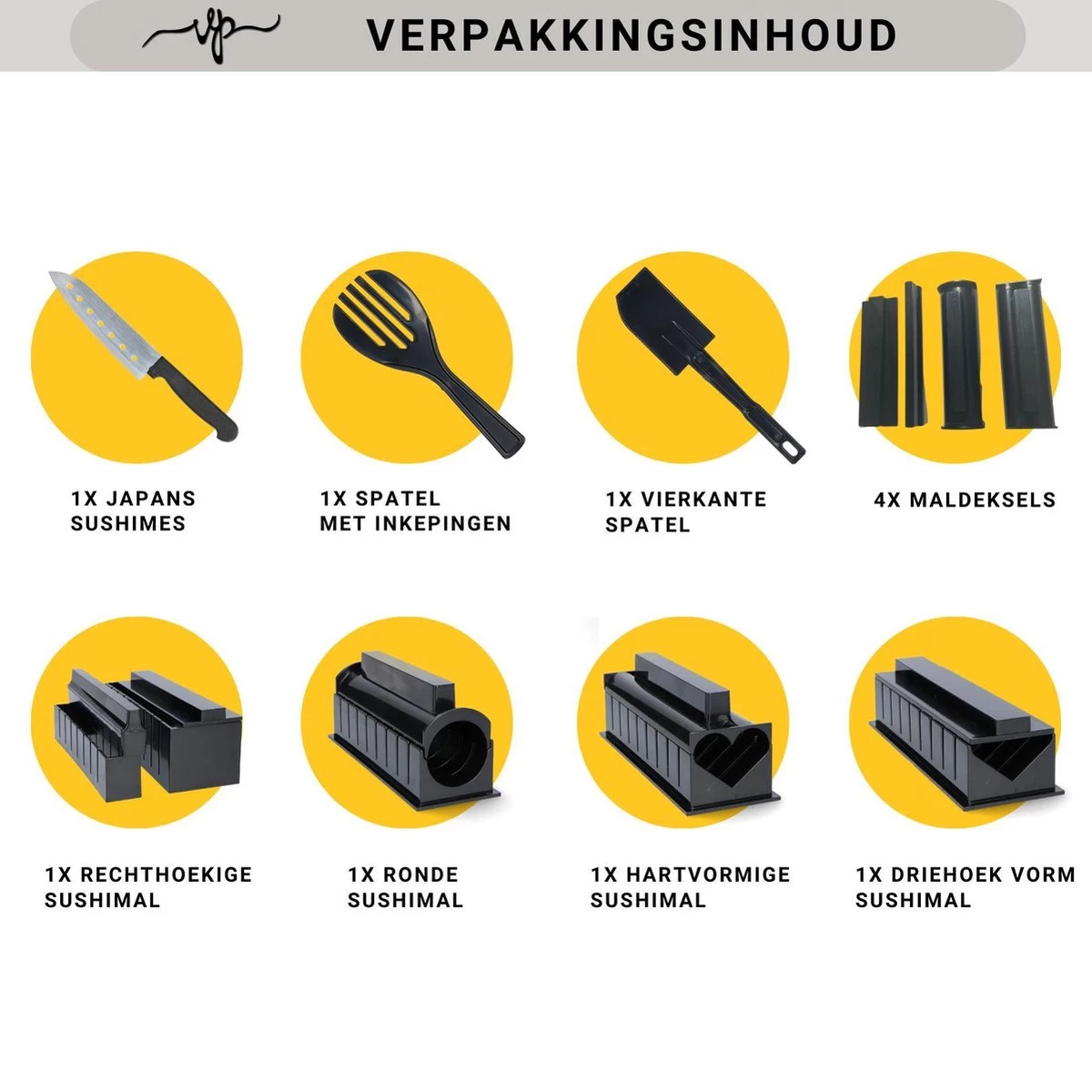 Merkloos Sushi Set 11 Delig - Sushi Maker - Sushi Set - Sushi Kit - Verschillende Vormen - Sushi Maken - 6 Merkloos Sushi Set 11 Delig - Sushi Maker - Sushi Set - Sushi Kit - Verschillende Vormen - Sushi Maken - - Afbeelding 4