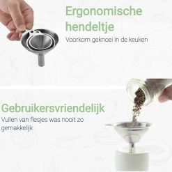 Chefsey - Trechter Set – Keuken – 3 Stuks – RVS – Keukengerei 10 Chefsey - Trechter Set – Keuken – 3 Stuks – RVS – Keukengerei -Keukenbarbecue 1200x1200 1562