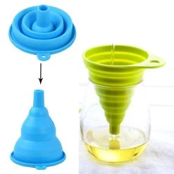 Mini Trechter- Opvouwbaar- Silicone- Ophangbaar- Inklapbaar- Hittebestendig -Keukenbarbecue 1200x1200 1566