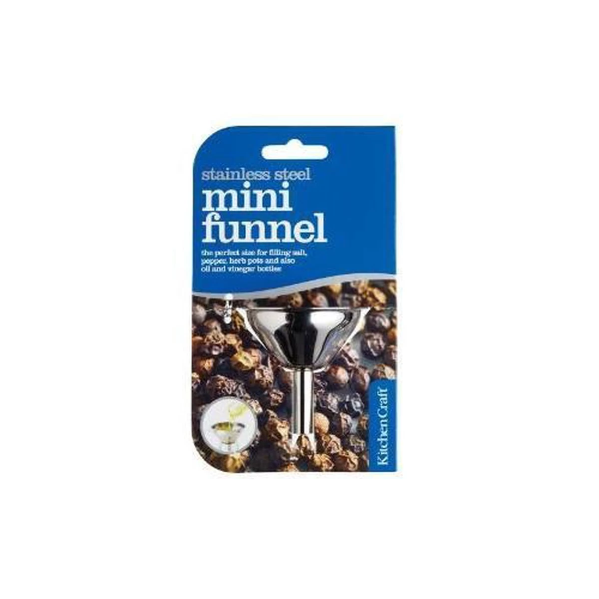 KitchenCraft RVS Mini Trechter - Kitchen Craft 8 KitchenCraft RVS Mini Trechter - Kitchen Craft - Afbeelding 6